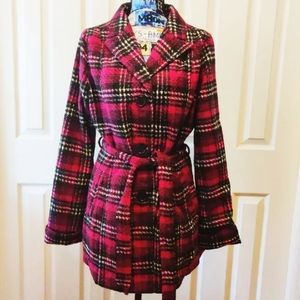 Odyn Peacoat Plaid Jacket